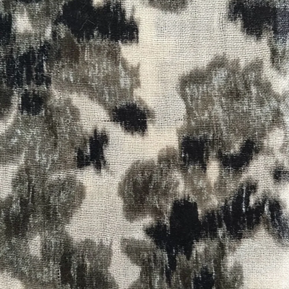 J crew Woodland camo lightweight shawl scarf